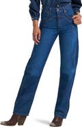 Wrangler High Waist Ankle Barrel Jeans