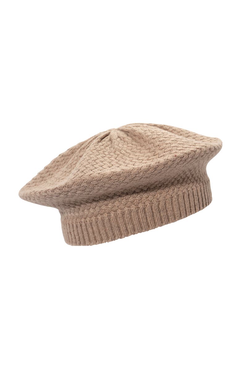 Lauren Ralph Lauren Basket Knit Beret, Alternate, color, Adirondak Heather