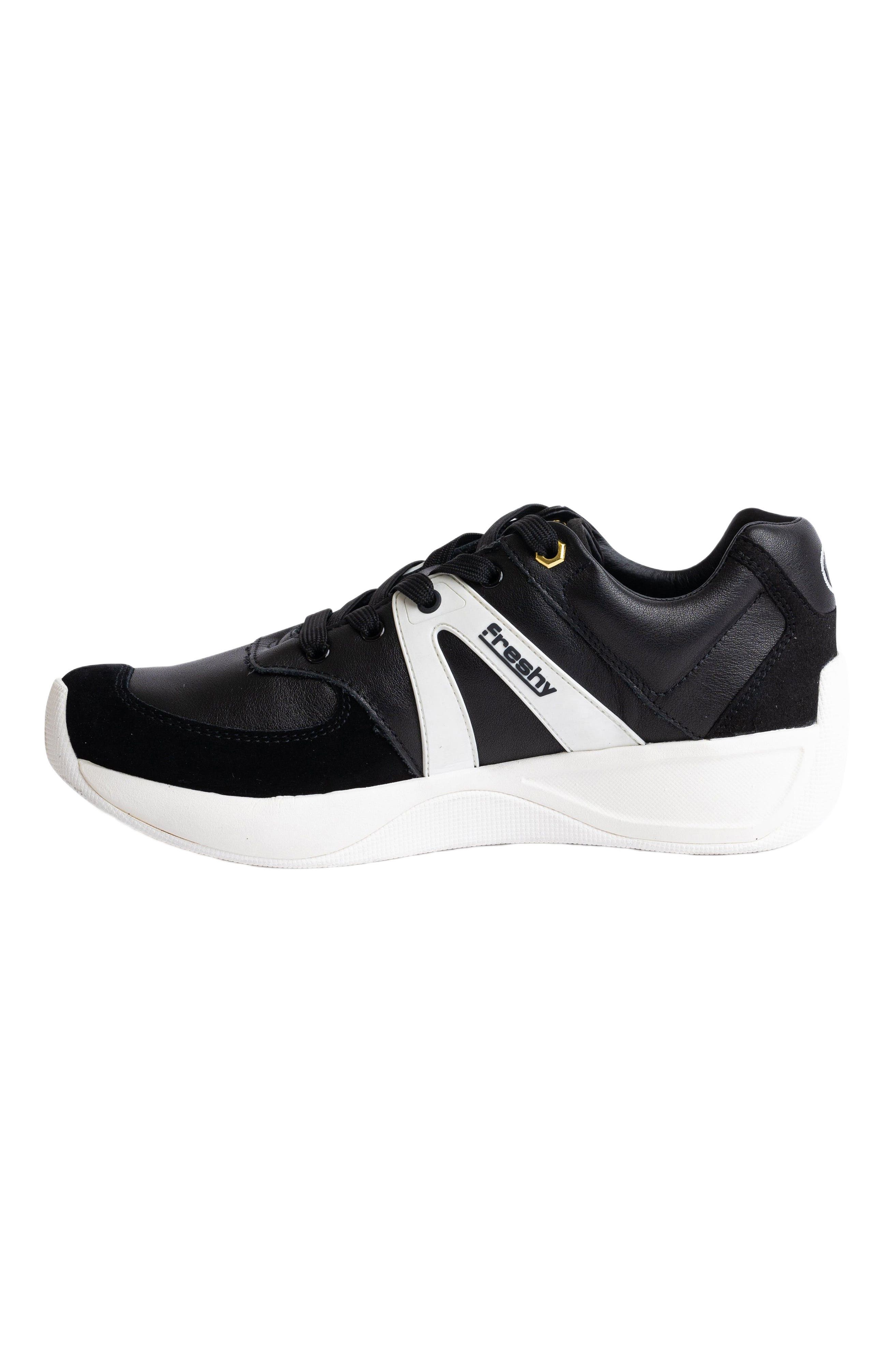 Freshy Supafly Nites Sneaker, Alternate, color, Black/White
