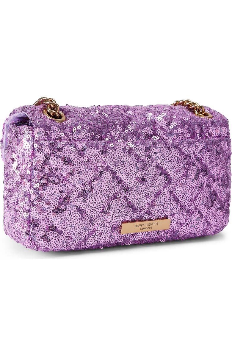 Kurt Geiger London Mini Pimlico Crossbody Bag, Alternate, color, Purple