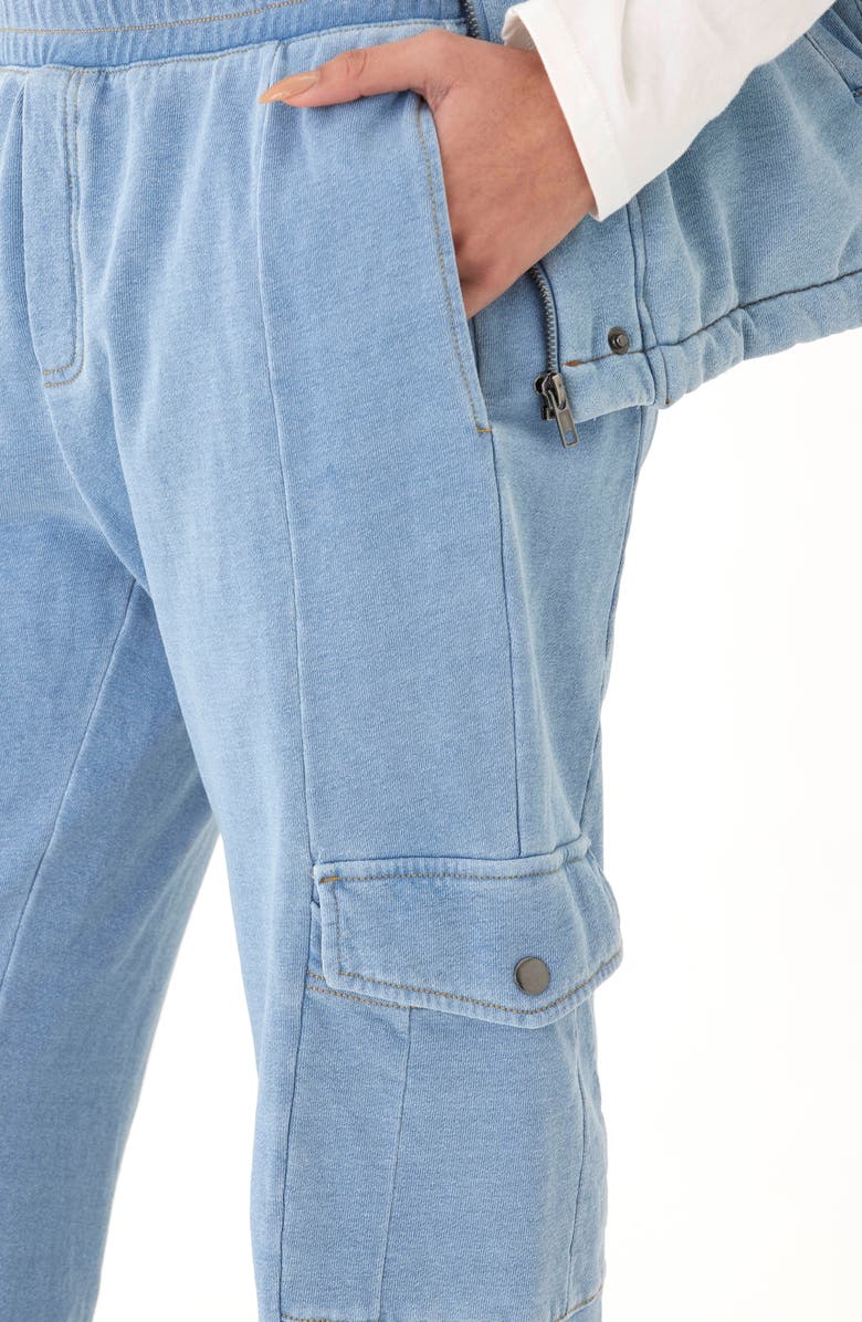 Threads 4 Thought Daphne Denim Joggers, Alternate, color, Light Wash