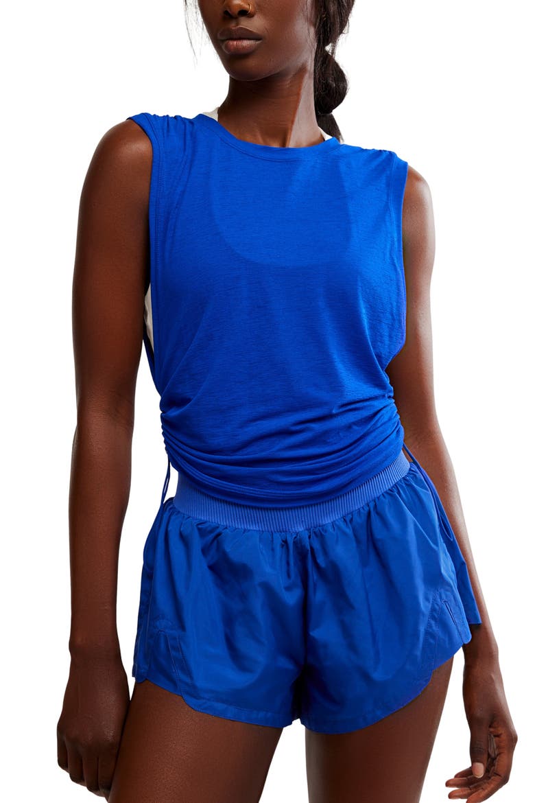 Sport Mode Muscle Tank, Alternate, color, INK BLUE