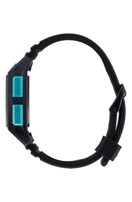 Nixon Base Tide Pro Digital Silicone Strap Watch, 42mm In Multi