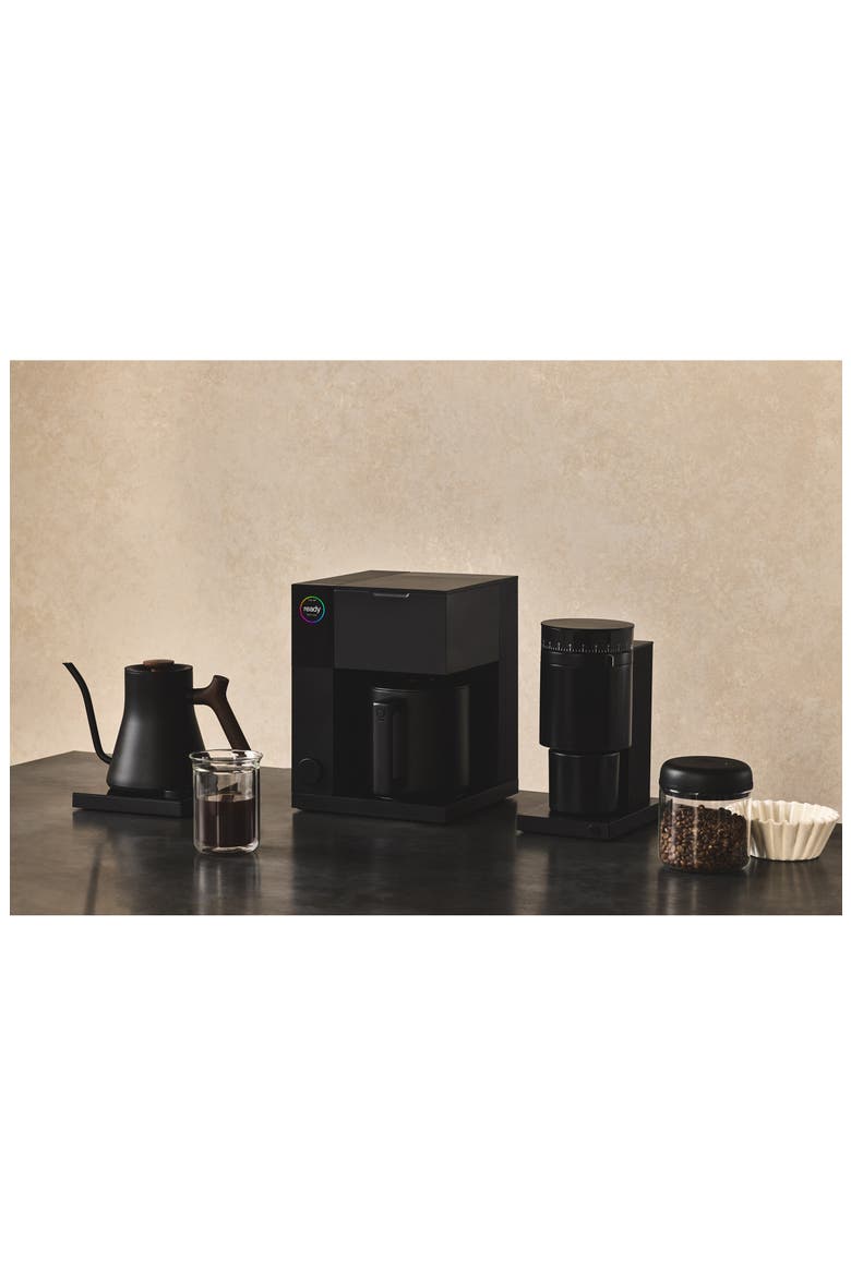 Aiden Precision Coffee Maker, Alternate, color, MATTE BLACK