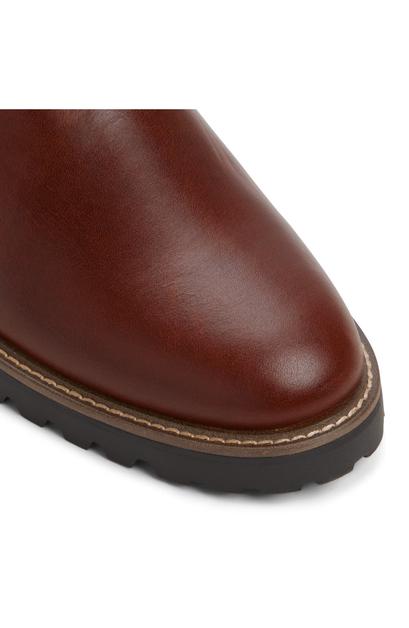 Hayton Leather Chelsea Boot, Alternate, color, BROWN