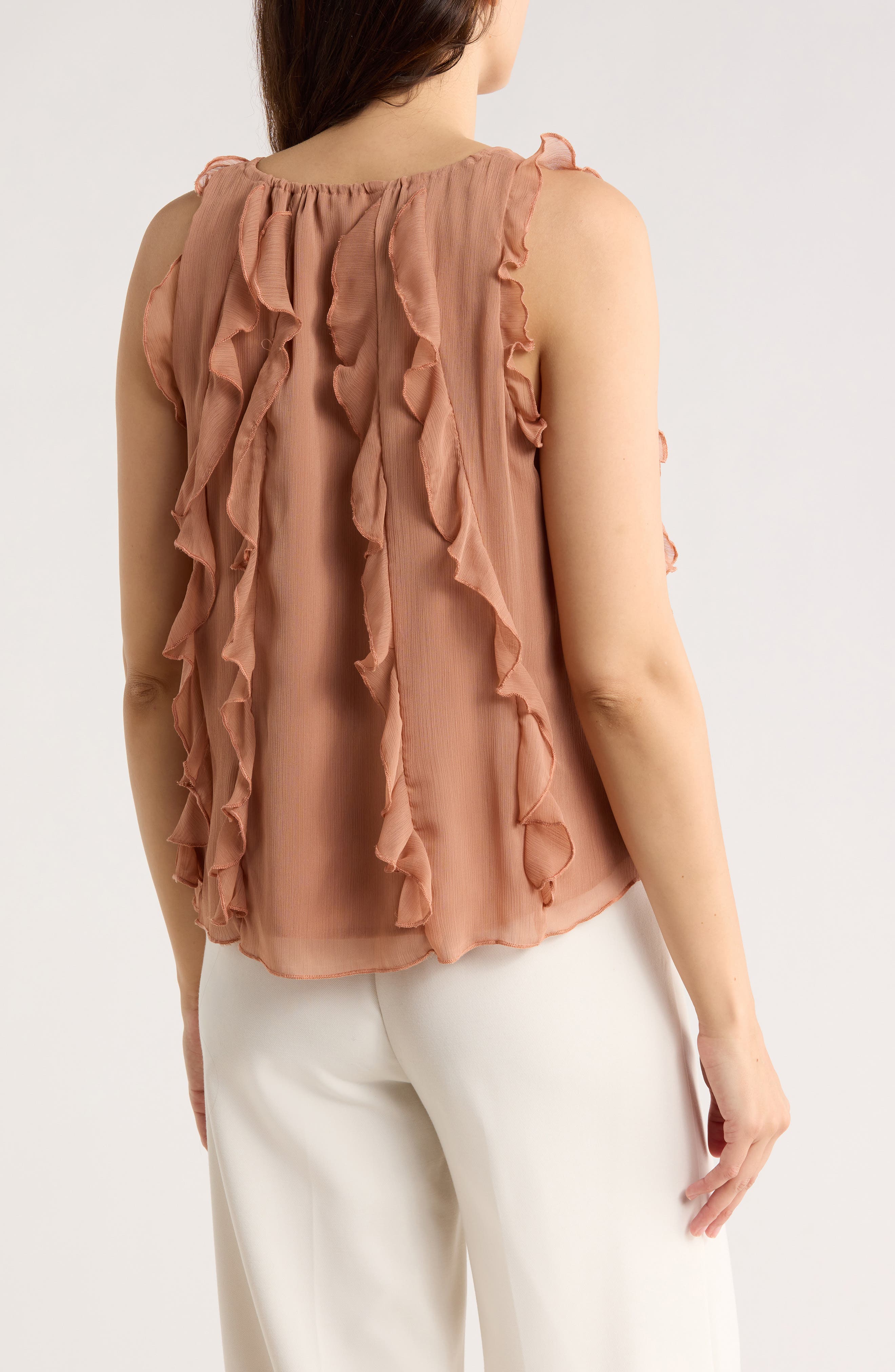 Ruffle Sleeveless Top - image 4