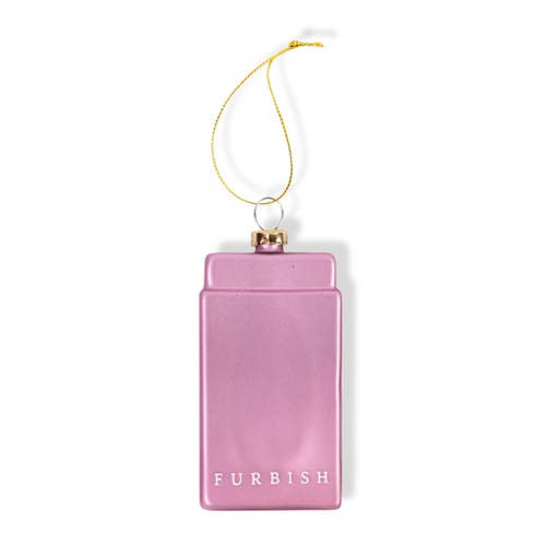 Furbish Matchbook Ornament In Pink