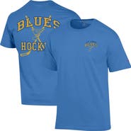 Champion Men's Champion Blue St. Louis Blues Stick With It Jersey T-Shirt