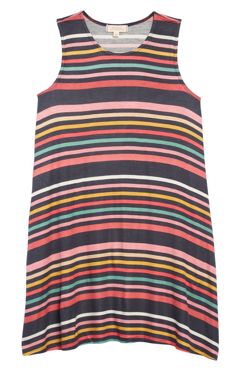 Walking on Sunshine Tank Dress, Main, color,