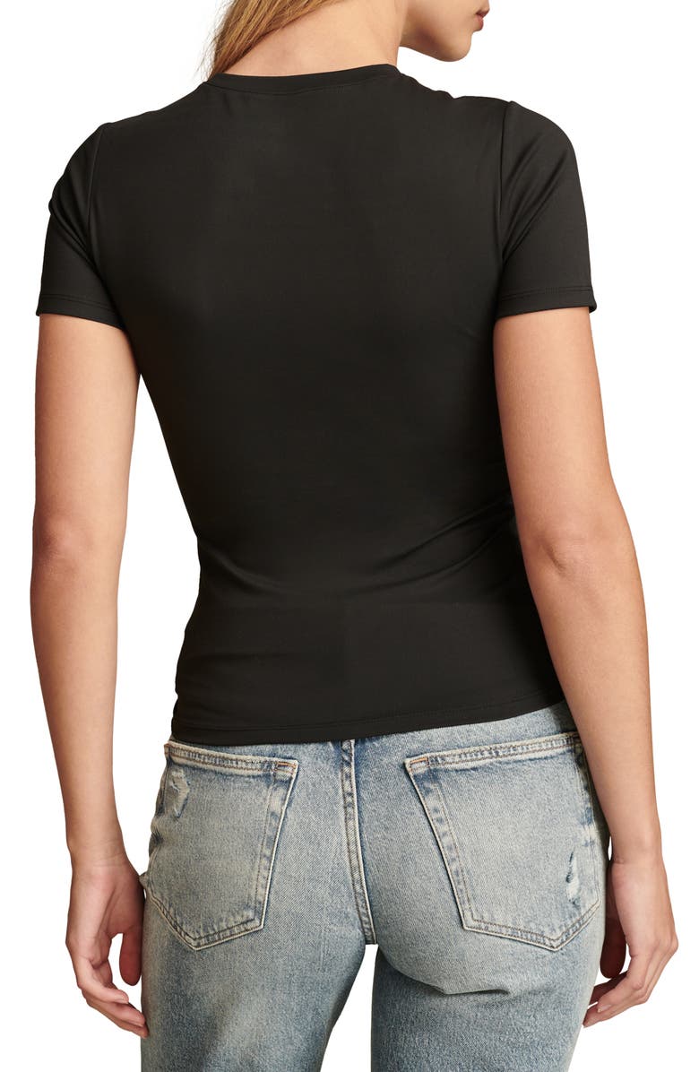 Lucky Brand Contour Short Sleeve Knit Top, Alternate, color,
