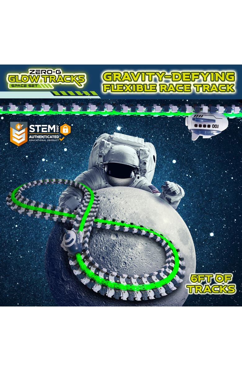 USA Toyz Zero G Space Glow Race Track, Alternate, color, 