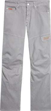Martine Rose Regular Fit Cotton Straight Leg Utility Jeans