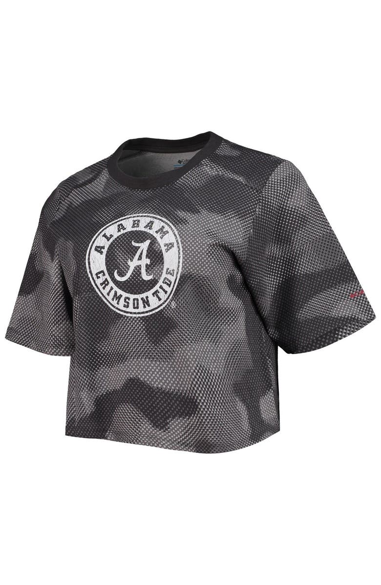 Columbia Women's Columbia Gray/Black Alabama Crimson Tide Park Camo Boxy T-Shirt, Alternate, color, 
