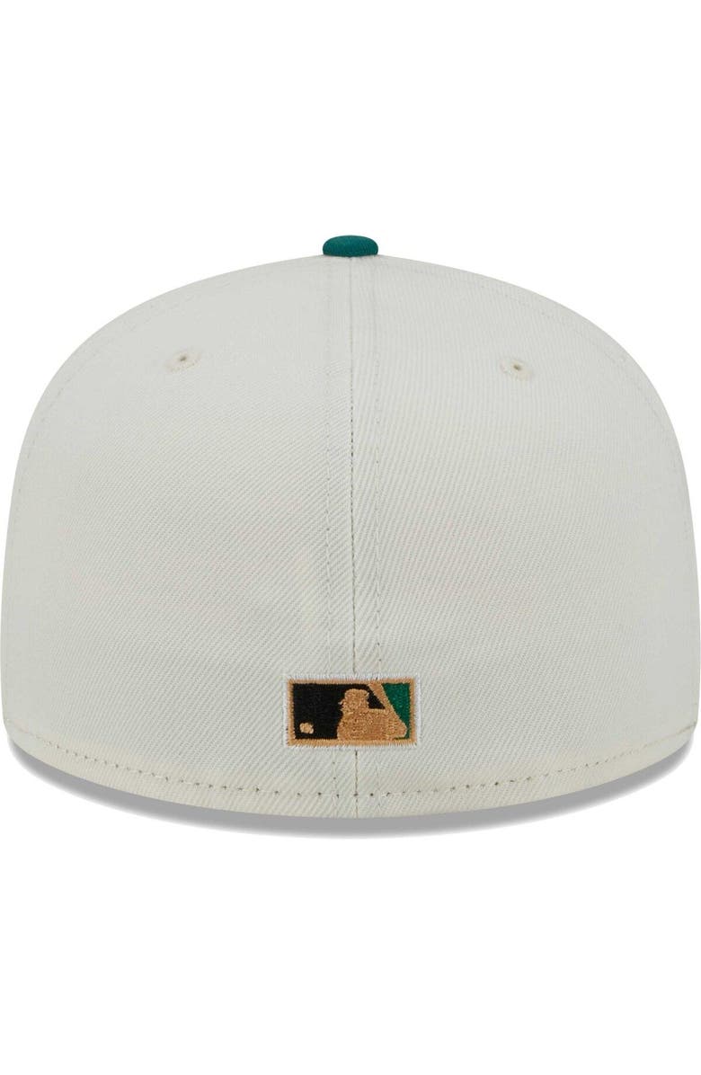 New Era Men's New Era White Chicago White Sox Cooperstown Collection Camp 59FIFTY Fitted Hat, Alternate, color, White