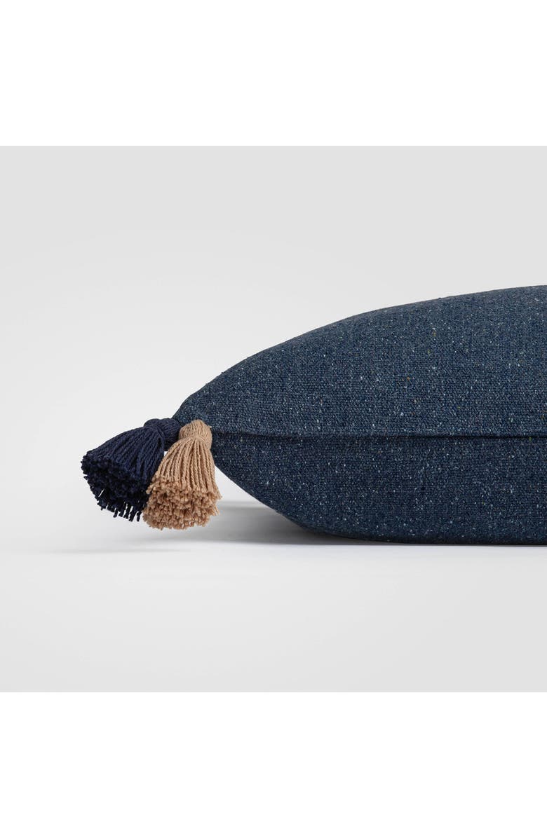 Crane Air Bayside Tassel Accent Pillow, Alternate, color, Blue