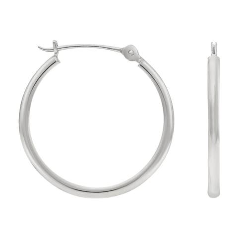 Sterling Silver Small Hoops