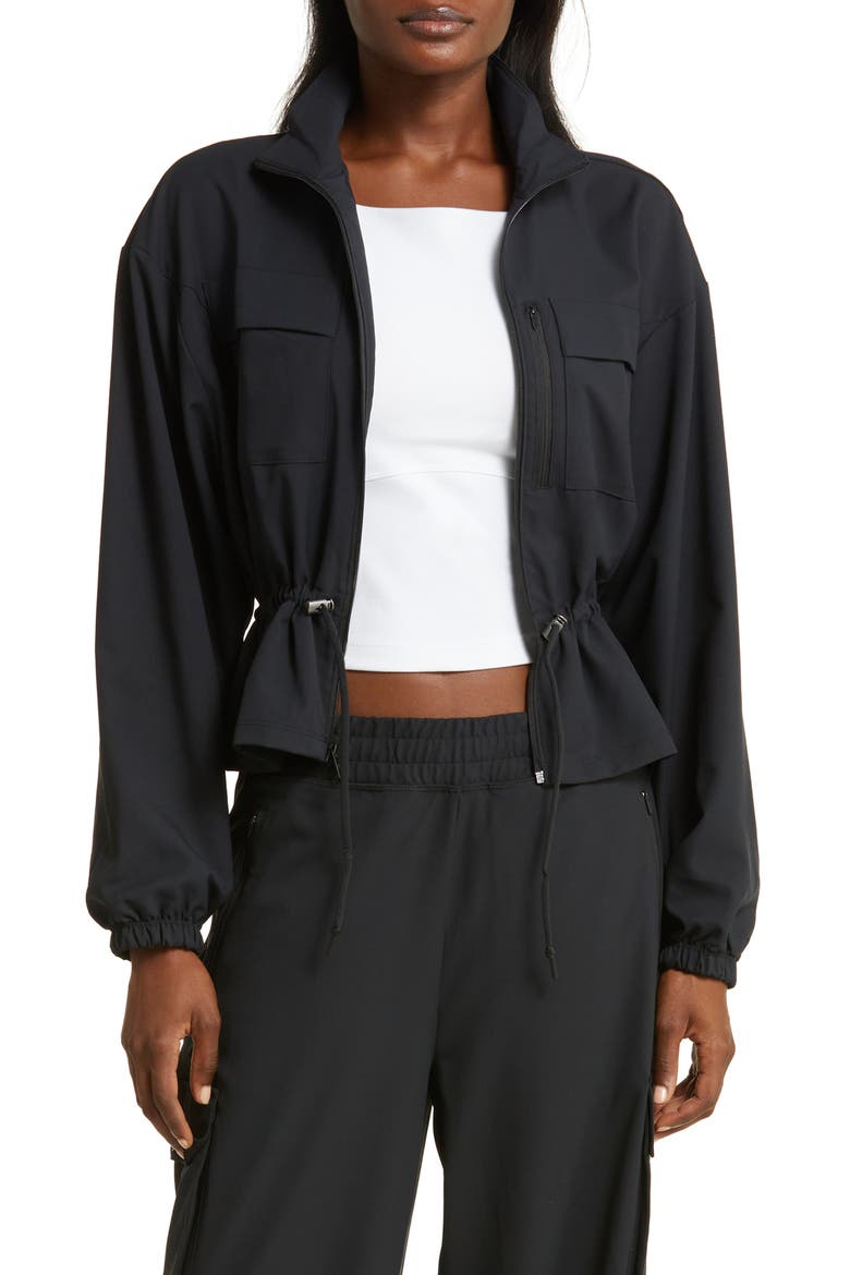 City Chic Jacket, Main, color, BLACK