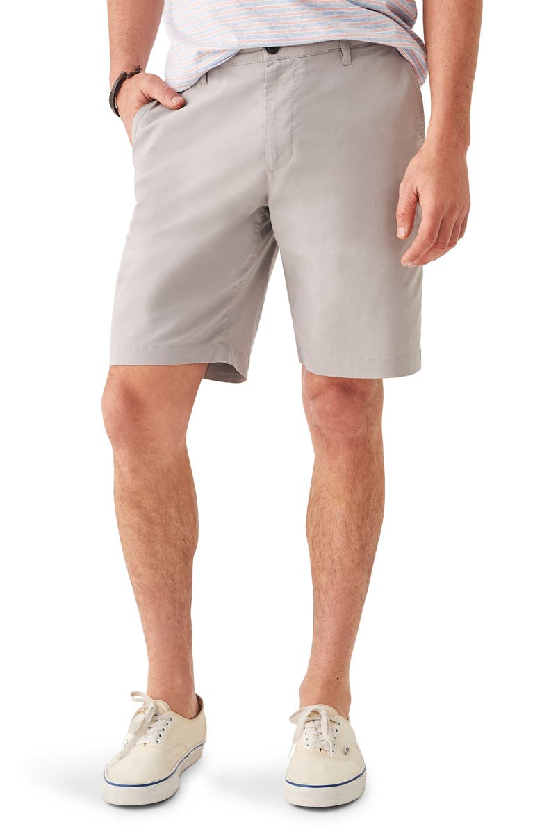 Faherty Movement Organic Cotton Blend Chino Shorts, Main, color,