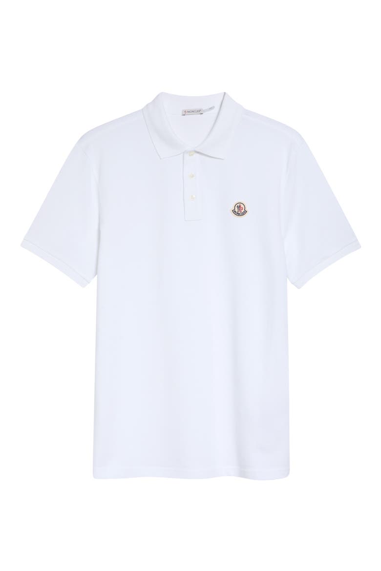 Cotton Polo, Main, color, WHITE