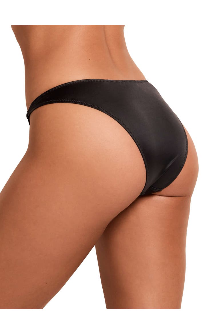 Vesper Brazilian Panties, Alternate, color, Black