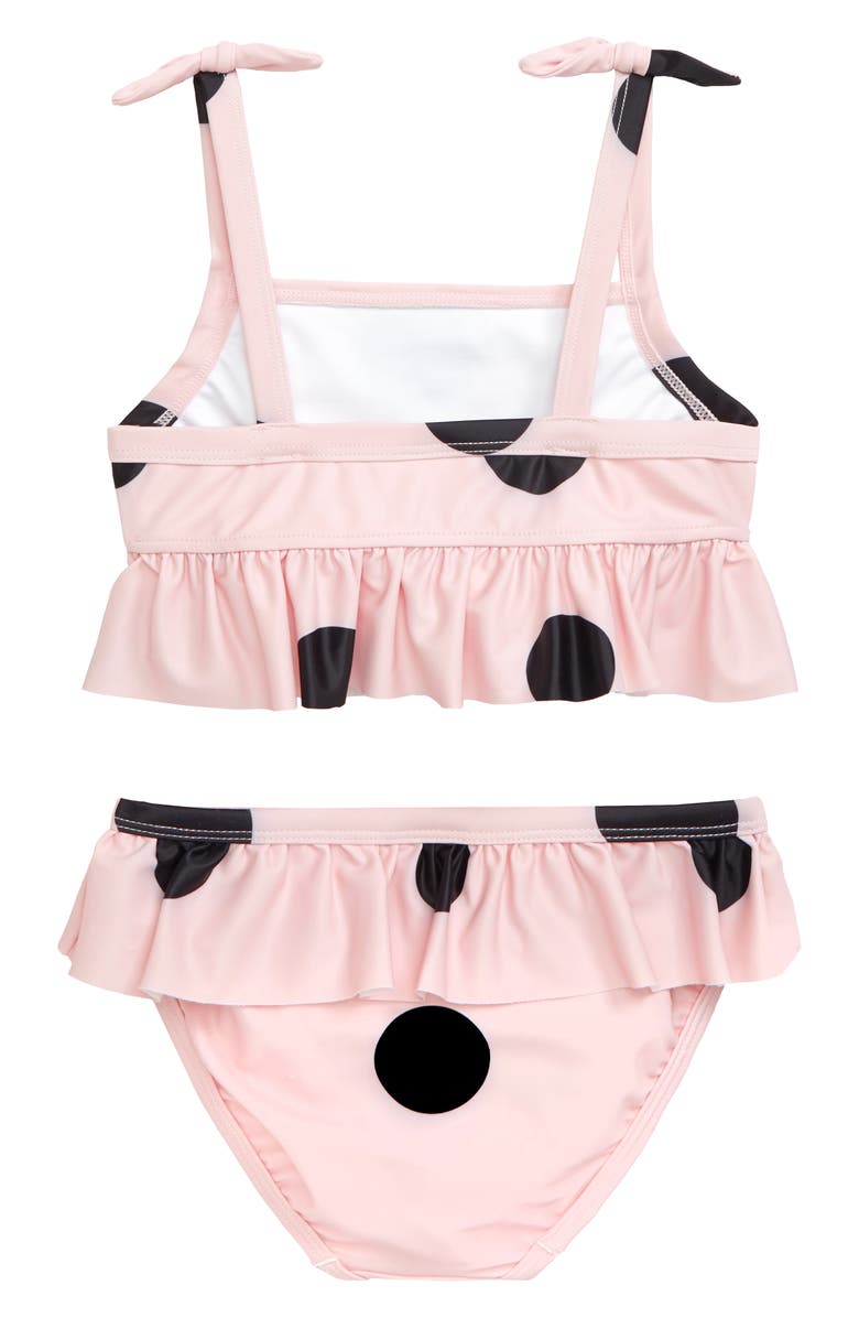 Tucker + Tate Flutter Stroke Polka Dot Two-Piece Swimsuit, Alternate, color, 