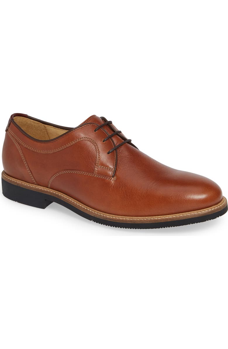 Johnston & Murphy Barlow Plain Toe Derby, Main, color,