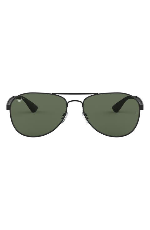 61mm Aviator Sunglasses
