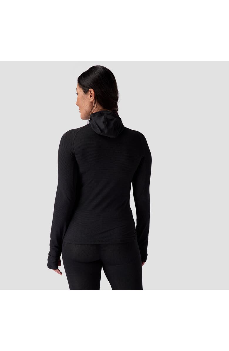 Backcountry Pines Microgrid Ultra-Lt Baselayer Balaclava Top - Women's, Alternate, color, Black
