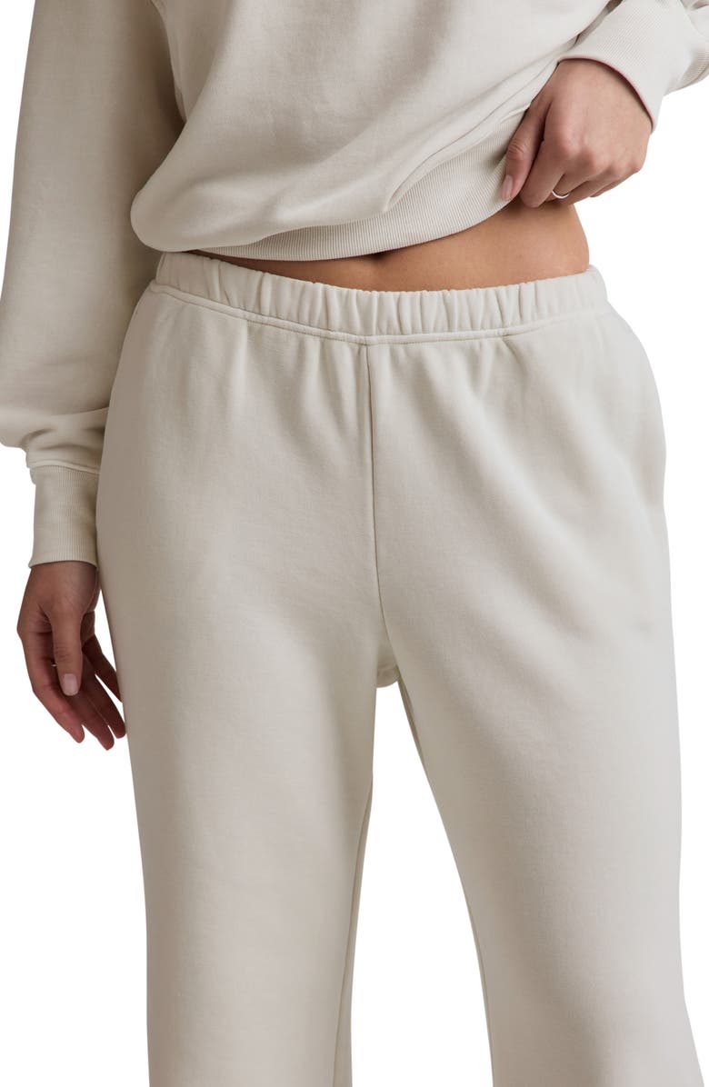 Beyond Yoga Fade Out Flare Leg Sweatpants, Alternate, color, Washed Vintage White