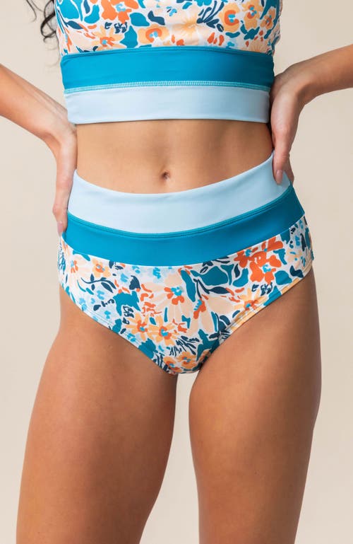 Nani Colorblock Swim Bottom In Multi