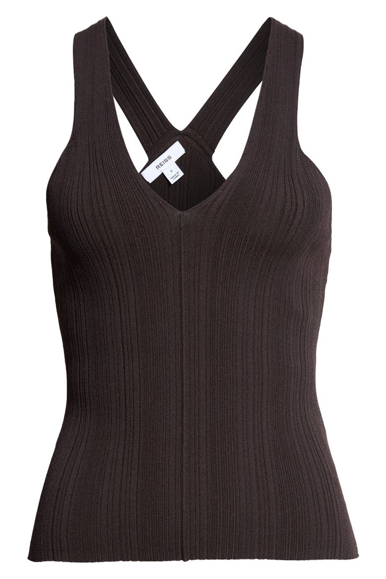 Harris Rib Knit Tank, Main, color, GRAPE PURPLE