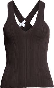 Reiss Harris Rib Knit Tank