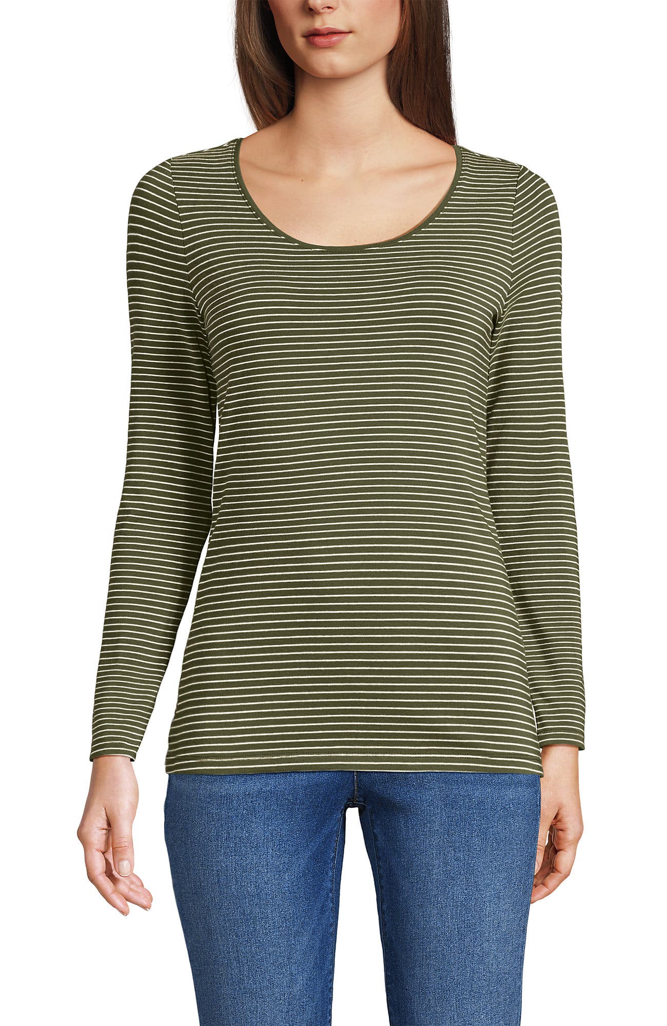 Olive Drab Thin Stripe