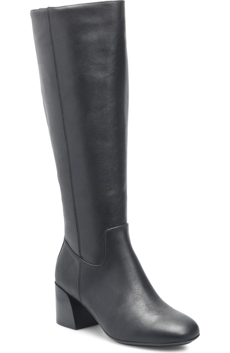 Söfft Cecily Waterproof Knee High Boot, Main, color, Black