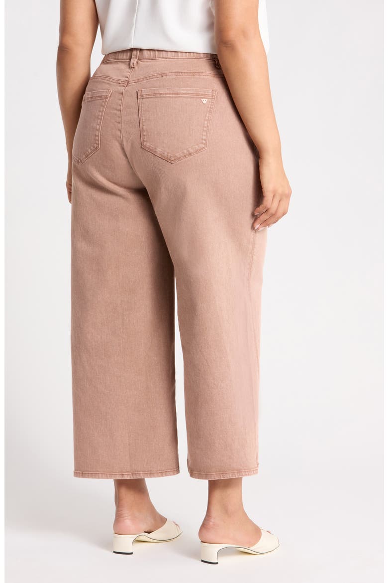 Sam Side Slit High Waist Wide Leg Jeans, Alternate, color, WASHED SOFT MINK
