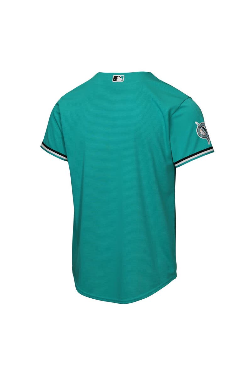 Nike Youth Nike Teal Miami Marlins Alternate Stadium Jersey, Alternate, color, Teal