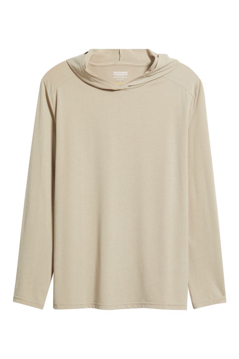 The Seabreeze Performance Pullover Hoodie, Alternate, color, SAND