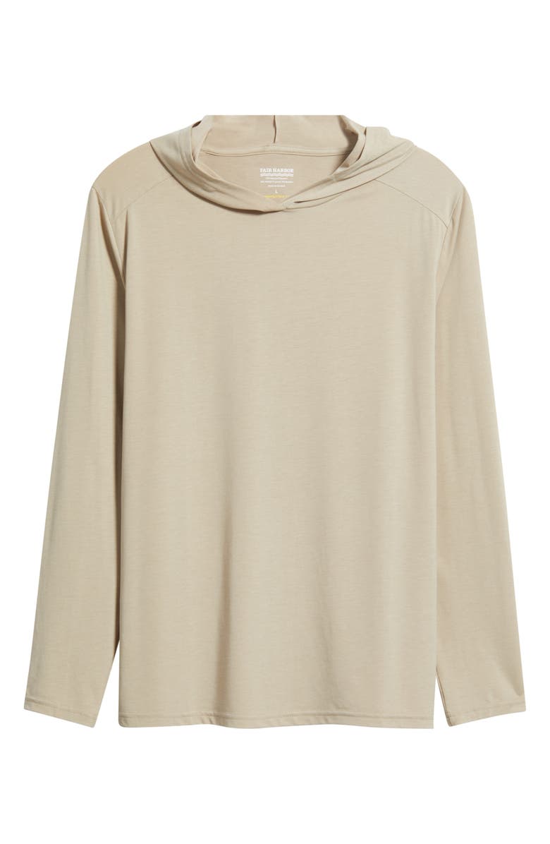 Fair Harbor The Seabreeze Performance Pullover Hoodie, Alternate, color, Sand