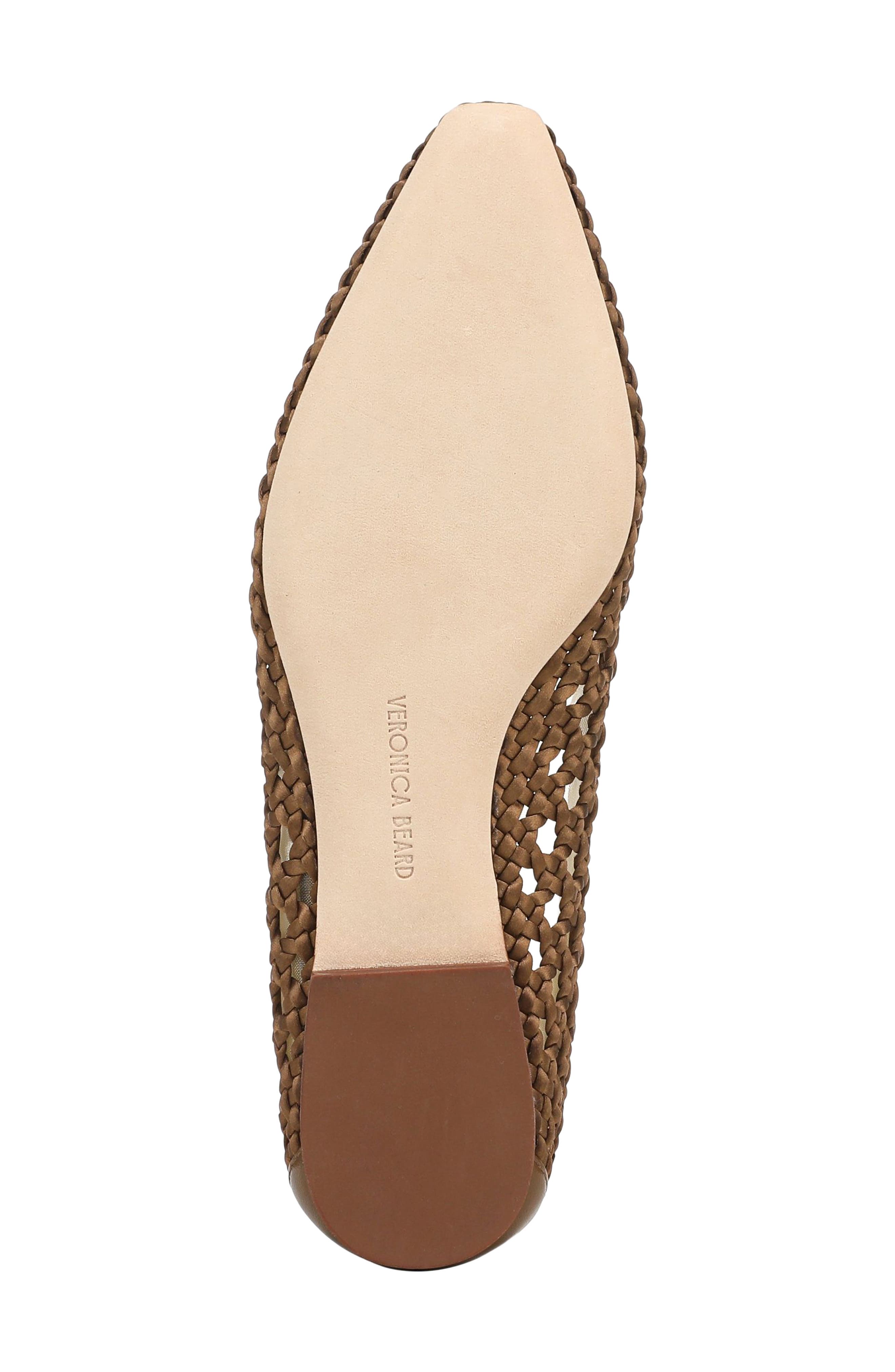 Cienna Skimmer Flat, Alternate, color, CHESTNUT SUEDE