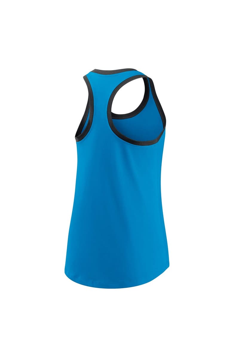 Nike Women's Nike Blue Miami Marlins Tech Tri-Blend Tank Top, Alternate, color, 