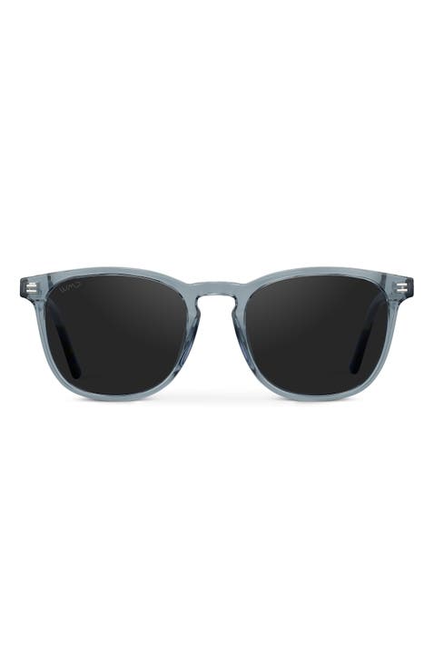 Nick - 51mm Polarized Rounded Square Sunglasses