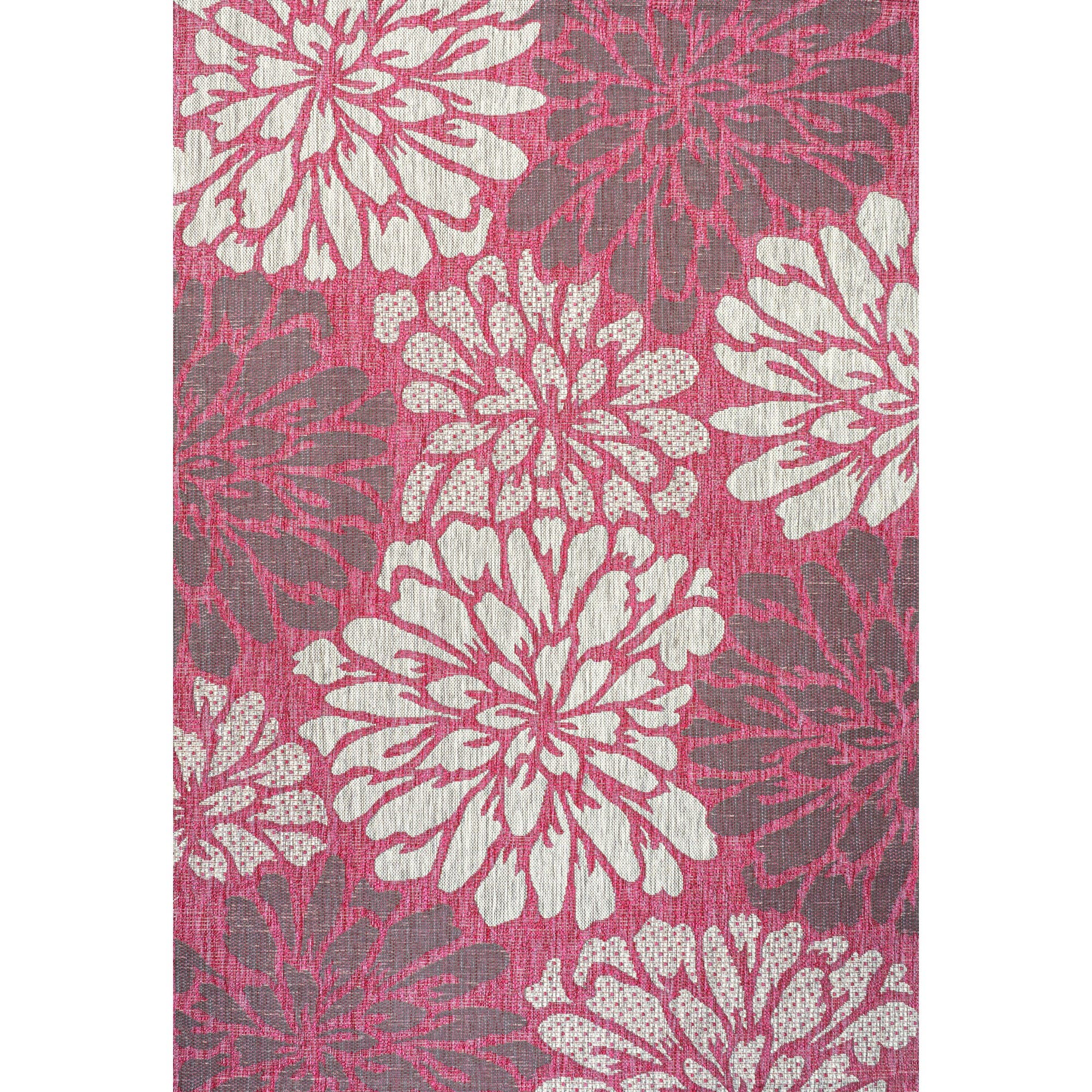 Fuchsia/Light Gray