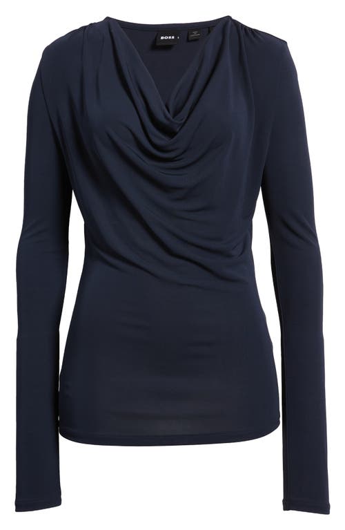 Hugo Boss Boss Eseyana Drape Neck Knit Top