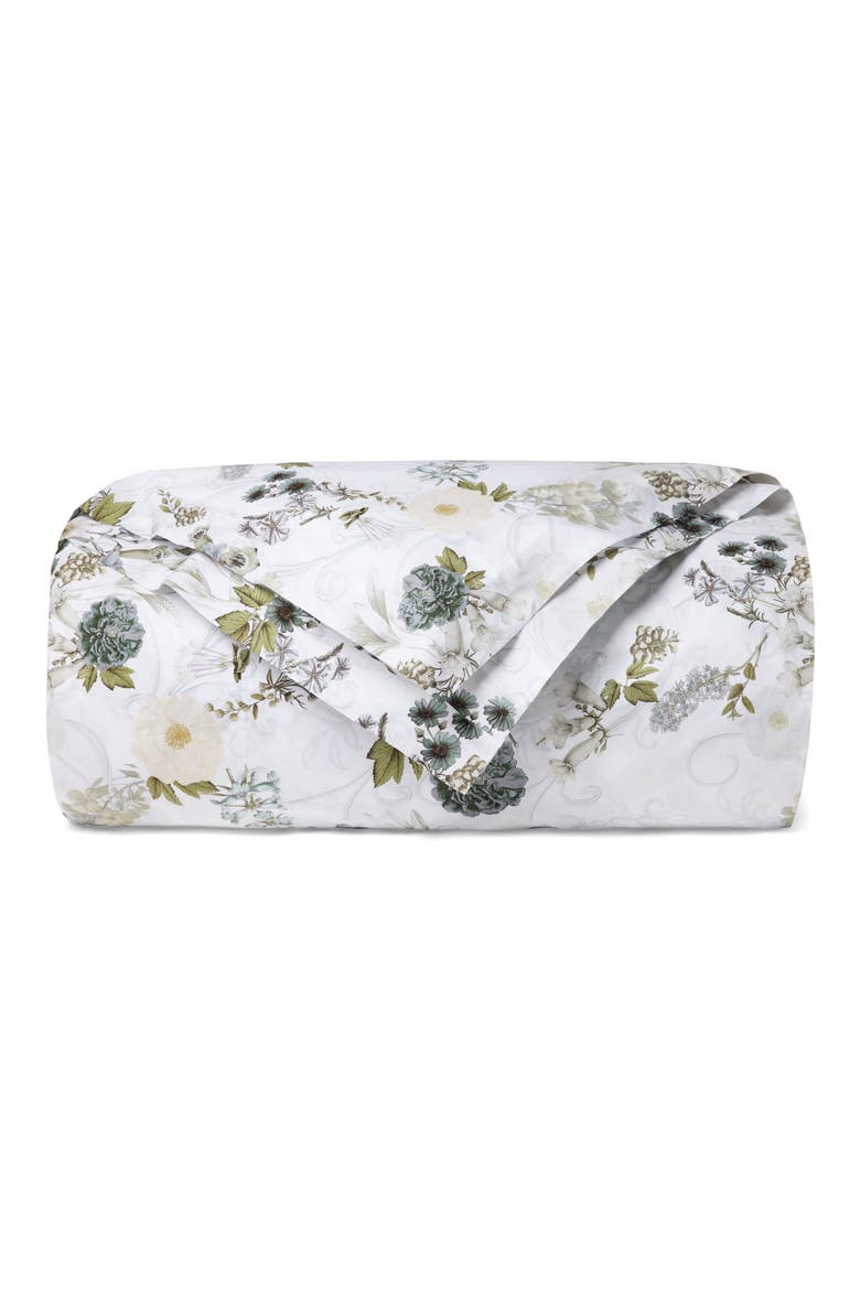 Incanto Botanical Floral Duvet Cover, Main, color, SLATE