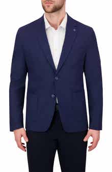 Report Collection Linen Blend Stretch Sport Coat