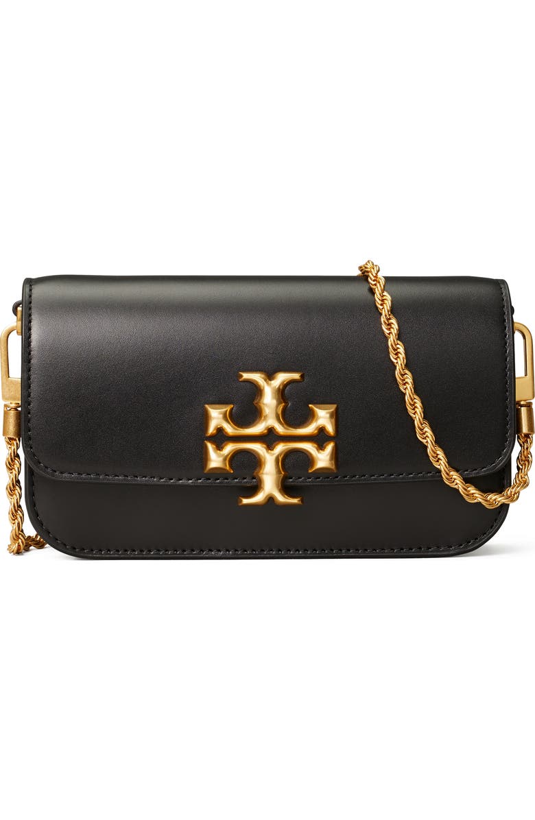 Tory Burch Eleanor Leather Phone Crossbody Bag, Main, color,