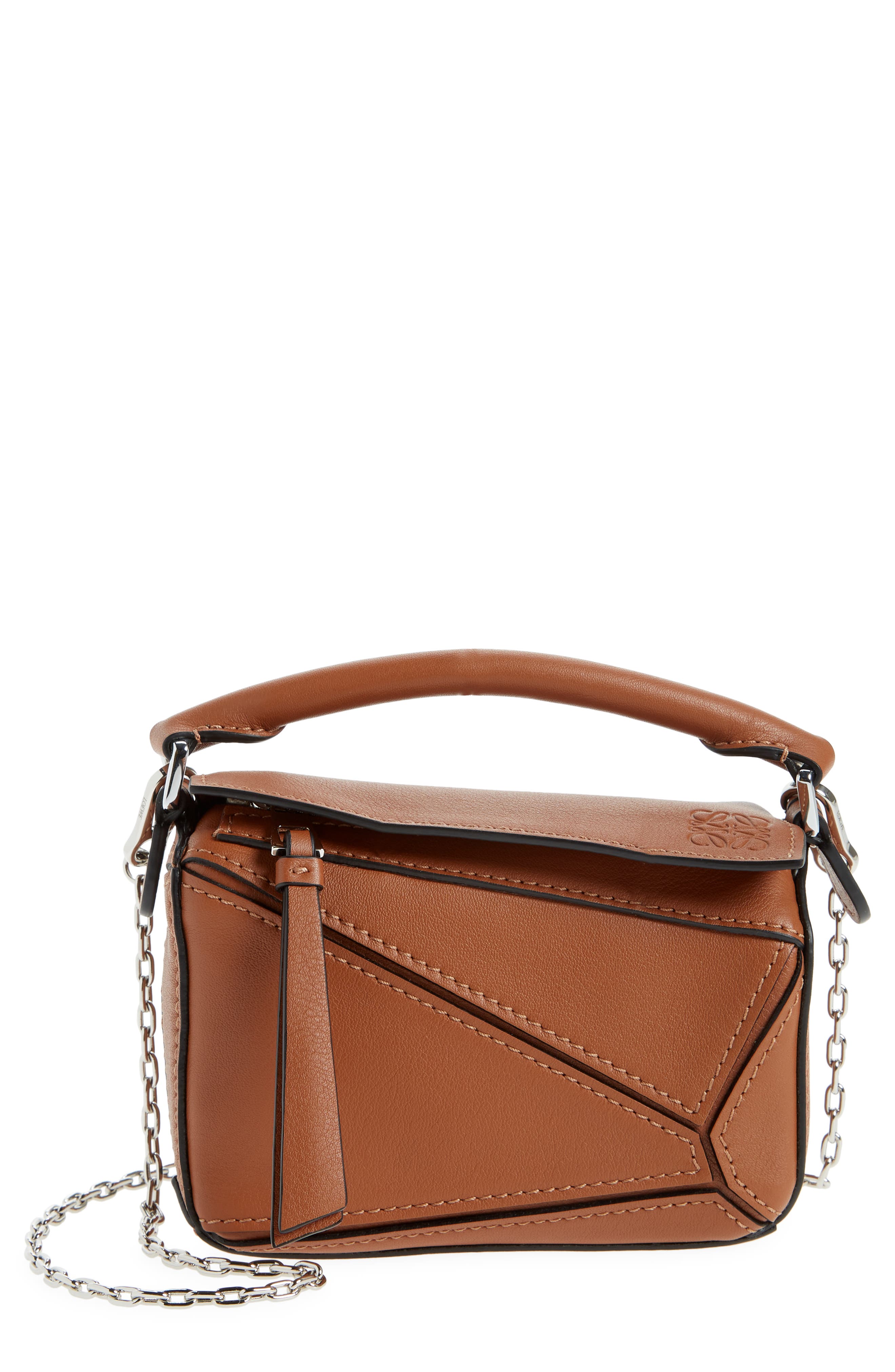Loewe Nano Puzzle Leather, Main, color, 