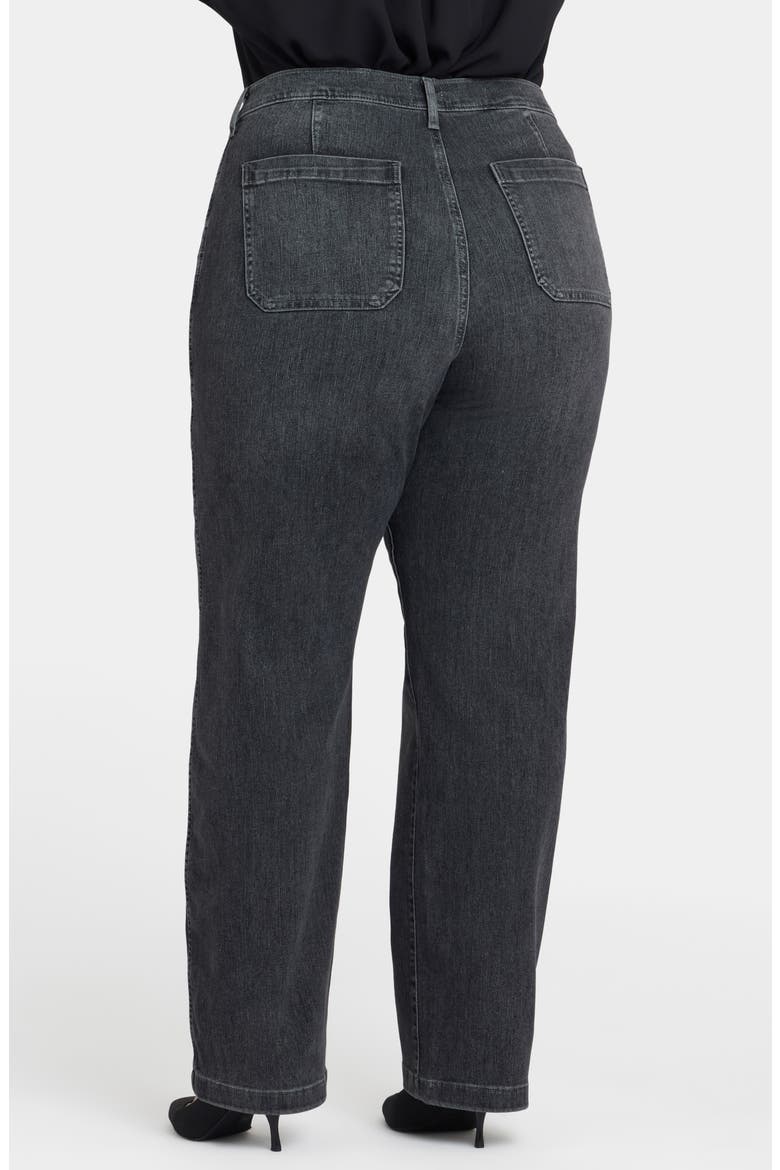 Brooke High Waist Loose Straight Leg Jeans, Alternate, color, VINTAGE NOIR