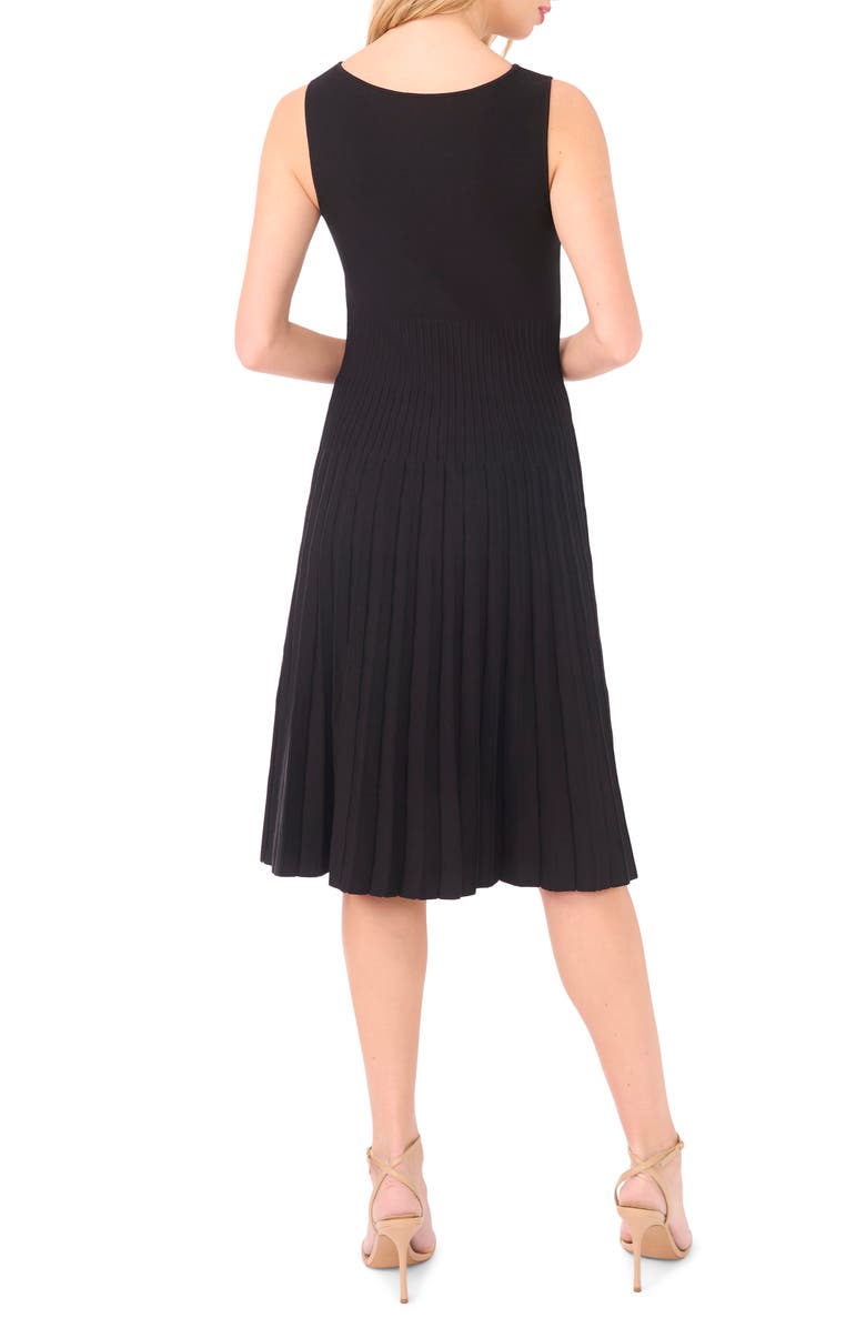 Halogen<sup>®</sup> Sleeveless Knit Dress, Alternate, color, Rich Black