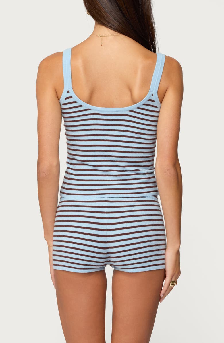 EDIKTED Lillian Stripe Camisole, Alternate, color, Light-Blue